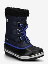Sorel - Big Kids Yoot Pac Nylon Wp - Žieminiai batai su raišteliais - Tamsiai mėlyna