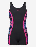 Speedo - Hyperboom Splice Muscleback Legsuit - Maudymosi kostiumėlis - Juoda