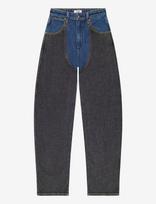 Wrangler - Patched Chap Jeans - Platūs džinsai - Mėlyna