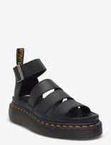 Dr. Martens - Clarissa Ii Quad Black Milled Nappa - Platforminės basutės - Juoda