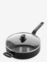 Greenpan - Skillet 28Cm/3.1L With Lid + Helper Handle - Keptuvė - Juoda