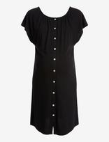 Cache Coeur - Maternity And Nursing Nightdress Louna - Naktiniai marškiniai - Juoda