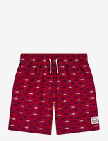 Abercrombie Kids - Sm-Swim Short - Maudymosi šortai - Raudona
