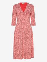 Jumperfabriken - Noelle Dress - Iki kelių ir midi suknelės - Raudona