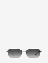 ROTATE - 5. Squared Rimless Frame - Akiniai nuo saulės - Sidabro