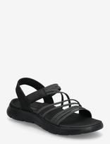 Skechers - Go Walk Flex Sandal - Emma - Žygio basutės - Juoda