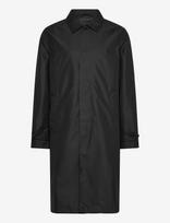 Garment Project - Water Repellent Coat - Black - Lietpaltis - Juoda