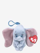TY - Dumbo - Floppy Clip - Pliušinis gyvūnas - Pilka