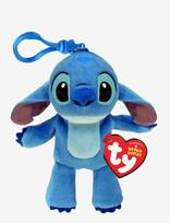 TY - Stitch - Alien Floppy Clip - Pliušinis žaislas - Mėlyna