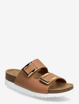 Scholl - Monterey 2 Straps Wg Ad - Plokščiapadžiai sandalai - Ruda