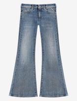 Replay - Avry Flare   Denim Trousers - Plataus kirpimo džinsai - Mėlyna