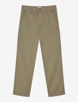 Mads Nørgaard - Stretch Twill Payno P Pants - Chino stiliaus kelnės - Chaki spalva