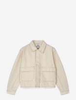 Mads Nørgaard - Soil Denim Solar Jacket - Džinsai - Kreminė spalva