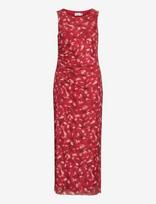 Vila - Viingelise S/L Ankle Dress/Dc/Ka - Ilga suknelė - Raudona