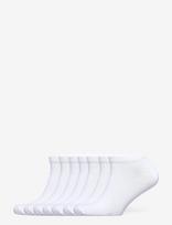 Jack & Jones - Jacdelan Short Socks 7 Pack - Kojinės iki kulkšnių - Balta