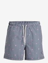 Jack & Jones - Jpstmaui Breeze Mini Stripe Swim Srt Sn - Šortai - Tamsiai mėlyna