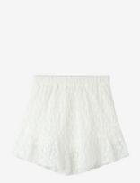 Name It - Nkffanida Skirt - Trumpas sijonas - Balta