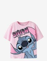 Name It - Nkfmorissina Stitch Ss Nreg Top Wdi - Marškinėliai trumpomis rankovėmis - Rožinė