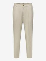 ONLY & SONS - Onslou Eno Tapered 0569 Pants - Lininės kelnės - Smėlio