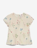 Vero Moda Girl - Vmjosie Ss Top Wvn Girl - Palaidinės ir tunikos - Kreminė spalva