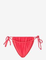 Pieces - Pcbaomi Bikini Tie Bottom Bc - Bikinis su raišteliais šonuose - Koralinė spalva