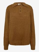 WOOD WOOD - Wwkimi Polo 25474 - Polo marškinėliai ilgomis rankovėmis - Ruda