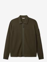Gabba - Gabadriel Zip Lume Ls Knit - Megztinis su užtrauktuku - Žalia