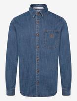 Gabba - Gabsven Reg Wish Ls Shirt - Laisvalaikio marškiniai - Mėlyna