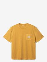 Gabba - Gabnigel Wix Pkt Boxy Hour Ss T-Shirt - Marškinėliai trumpomis rankovėmis - Geltona
