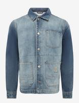 Gabba - Gabbeta Wolv Ds0004 Ls Overshirt - Džinsinis švarkas be pamušalo - Tamsiai mėlyna