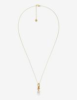 Edblad - Swivel Necklace Pearl S Gold - Grandinėlė - Aukso