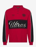 HAN Kjøbenhavn - Logo Ls Polo Shirt - Polo marškinėliai ilgomis rankovėmis - Raudona