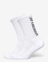 HAN Kjøbenhavn - 2-Pack Logo Socks - Įprastos kojinės - Balta