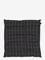 Noble House - Chari Pad Grs Small Check 38X38 - Kėdžių pagalvėlė - Pilka