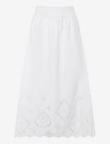 Noella - N-Marisol Skirt - Maxi sijonas - Balta