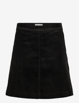 Part Two - Lingspw Skirt - Trumpas sijonas - Juoda