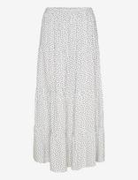 Superdry - Woven Tiered Maxi Skirt - Maxi sijonas - Balta