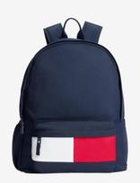 Tommy Hilfiger - Essential Flag Backpack - Kuprinė - Tamsiai mėlyna