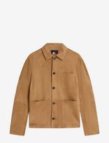 Tommy Hilfiger - Suede Chore Jacket - Odinis švarkelis - Ruda