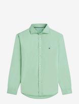 Tommy Hilfiger - Gmd Poplin Semi Spread Rf Sht - Laisvalaikio marškiniai - Žalia