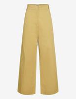 ROUGE EDIT - Roupetra Rw F/L Barrel Trouser - Barrel kelnės - Chaki spalva