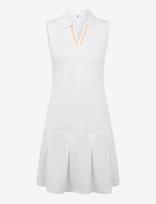 FootJoy - Pleated Dress - Sportinė suknelė - Balta
