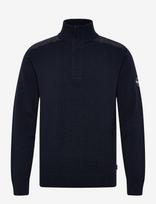 Sebago - Buck Knitted Sweater - Megztinis su užtrauktuku - Tamsiai mėlyna