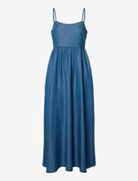 Selected - Slfjanna Regular Sl Ankle Dress B - Ilga suknelė - Mėlyna