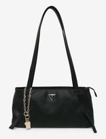 GUESS - Devon Shoulder Satchel - Rankinė - Juoda