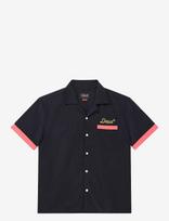 Deus Ex Machina - Hisssterical Bowling Shirt - Laisvalaikio marškiniai - Juoda