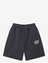 Deus Ex Machina - Shield Garment Dyed Track Short - Laisvalaikio šortai - Juoda