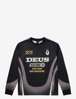 Deus Ex Machina - Circuit Moto Ls Jersey - Sportiniai marškinėliai ilgomis rankovėmis - Juoda