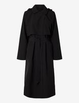 Selected - Slwnew Aline Tech Trenchcoat Noos - Lietpaltis - Juoda