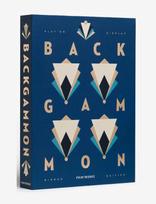 PRINTWORKS - Classic - Art Of Backgammon Mirror, Dark Blue/Copper - Žaidimai - Tamsiai mėlyna